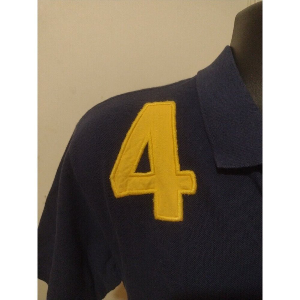 POLO RALPH LAUREN Navy Blue RLPC 1967 Polo Shirt 100% Cotton Boys Size XL (20) - Picture 3 of 10